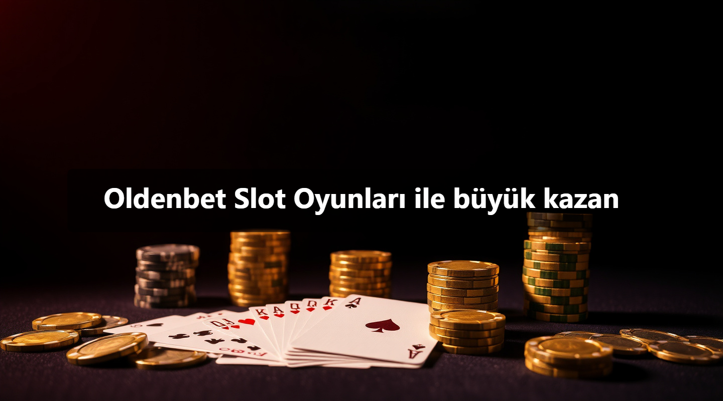Oldenbet Slot Oyunları ile büyük kazan